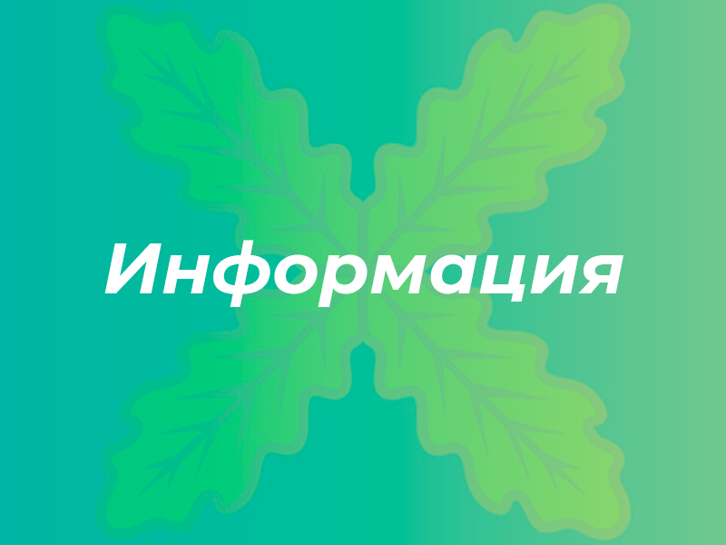 ИНФОРМАЦИЯ.